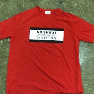 Street_P red t shirt